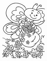 Colorat Primavara Planse Kolorowanka Schmetterling Motyl Printemps Fruhling Kolorowanki Wydruku Wiosenna Ausmalen Bee Farfalla Sheet Colouring Adorable Darmowe Disegno Coloriages sketch template
