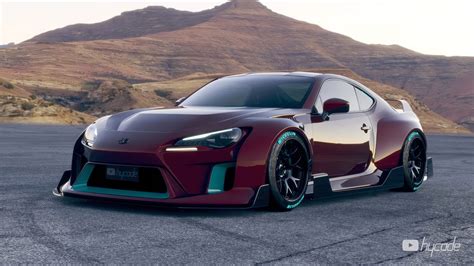 toyota gt custom wide body kit  hycade buy  delivery