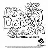 Daisy Coloring Pages Girl Scout Gerber Gerbera Getcolorings Scouts Printables Choose Board Timeless Miracle Awesome sketch template