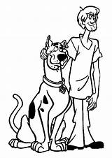 Zeichentrick Doo Scooby Desene Coloring Colorat Kostenlos Qbebe Parentune Shaggy sketch template