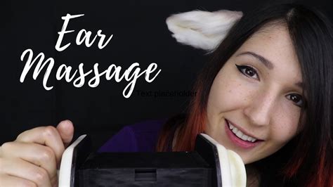 Asmr Ear Massage ~ Relaxing Oily Massage W Whispers ~ Youtube