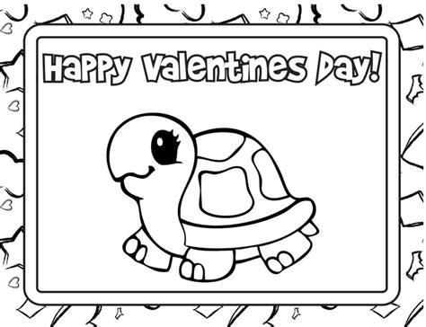 valentine card coloring pages getcoloringpagescom valentines day