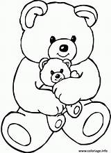 Ourson Coloriage Nounours Ours sketch template