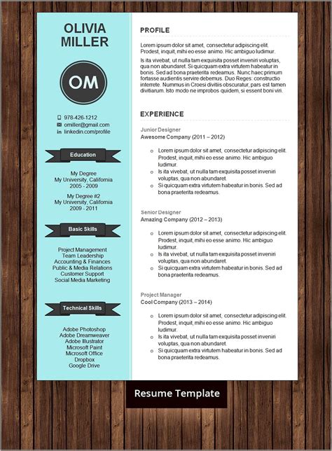 cv template microsoft word resume restiumani resume qgoazqlom