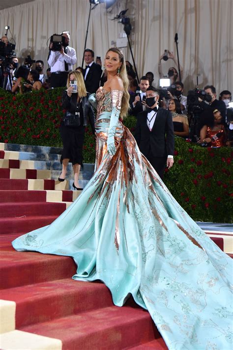 Blake Lively Transforms At The Met Gala In Architecture Inspired