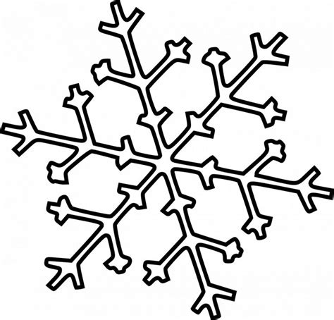 image result  large snowflake template snowflake coloring pages