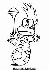 Mario Coloring Koopa Pages Kart Koopalings Kids Lemmy Super Larry Color Bros Print Koopaling Cat Iggy Wii Drawing Printable Troopa sketch template