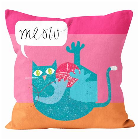 cat cushion by kali stileman publishing