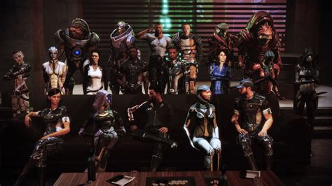 Mass Effect 3 Citadel Dlc Group Photo By Sliferred123 On Deviantart