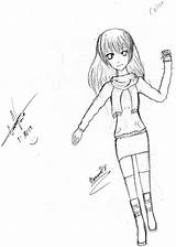 Body Anime Girl Drawing Sketch Boy Drawings Step Springtrap Getdrawings Paintingvalley Sketches Bodys sketch template