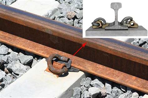 railway clips  rail fastening system elastic rail clips
