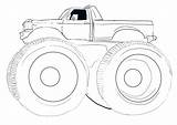 Truck Coloring Pages Mud Monster Printable Getcolorings Kids Print Color sketch template