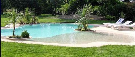 amazing sand bottom pool beach entry pool  entry pool pool landscaping