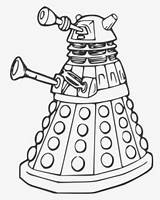 Dalek Doctor sketch template