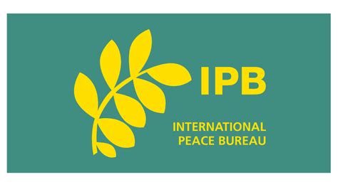ipb international peace bureau vector logo   svg png format