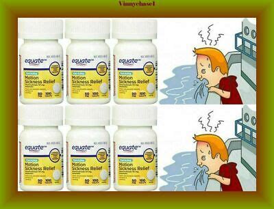 equate motion sickness relief tablets  ct anti nausea  mg