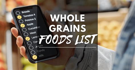 grains food list  foods   diets meal plan