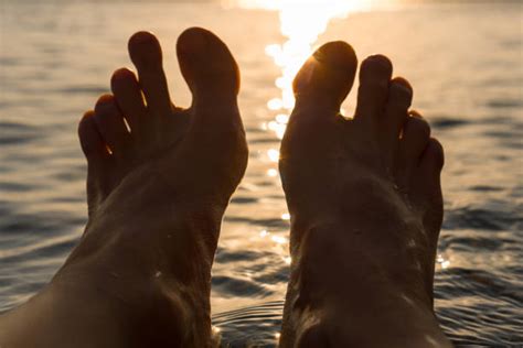 sunset foot spa stock  pictures royalty  images istock