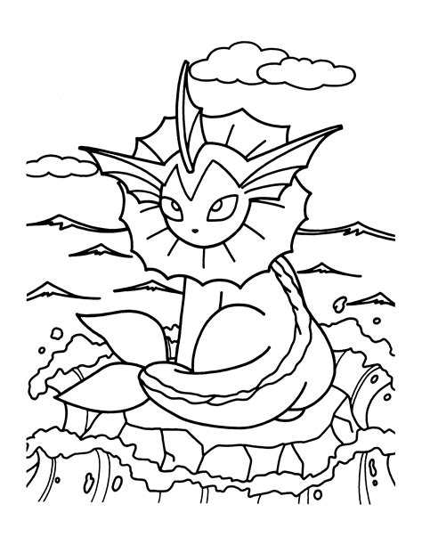pokemon greninja colouring pages page