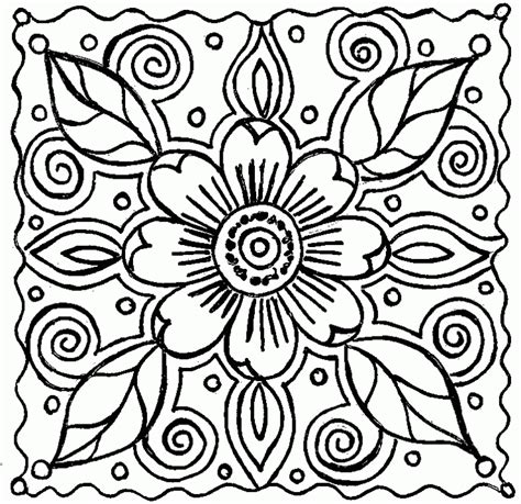 printable flower coloring pages  kids  coloring pages