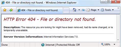 Crack Down On 404 Errors In Iis And Asp Net Apps