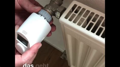 diy anleitung altes heizungsthermostat gegen ein programmierbares thermostat austauschen youtube
