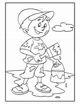 Coloring Paint Pages Lets Bobby Jack Printable Popular sketch template
