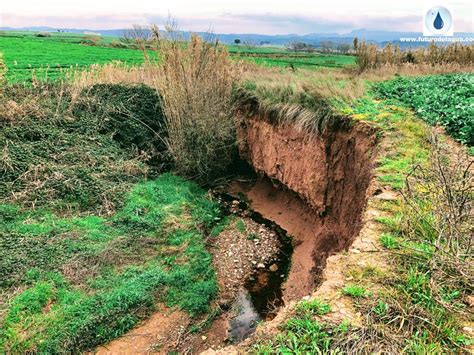 Erosión Fluvial Hambre De Tierra Cuando Se Ha Saciado La Sed De Agua
