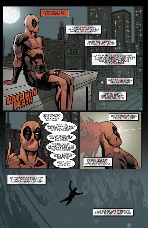 Date With Death Deadpool By Shade Porn Comics Galleries