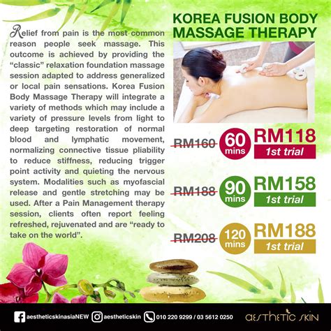 Korea Fusion Body Massage Therapy Aesthetic Skin Group