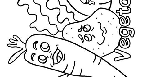 vegetables coloring pages food theme pinterest craft