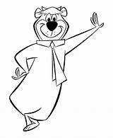 Yogi Bear Coloring Pages Printable Cartoon Clipart Cliparts Lighthouse Print Cindy Drawings Sheets Clip Umbrella Go Kids Characters Library Color sketch template