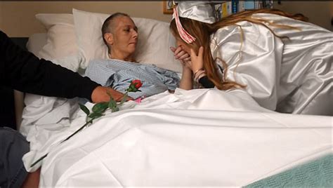 dying mother gets her wish to see her daughter graduate daily mail online