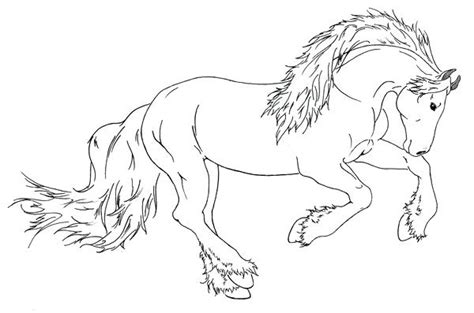clydesdale horse coloring pages  getcoloringscom  printable