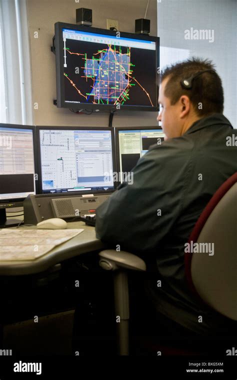 police dispatcher high resolution stock photography  images alamy