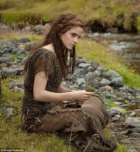 Emma Watson Has A Make Under For Upcoming Biblical Movie Noah Daily