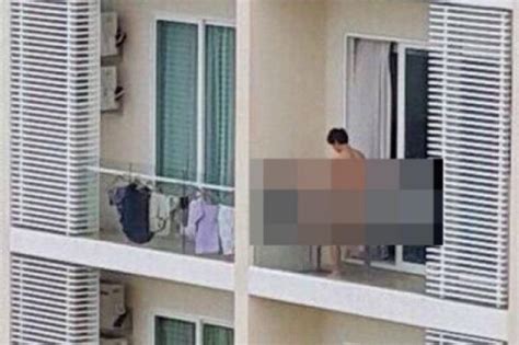 balcony sex man flees m sia latest others news the new paper