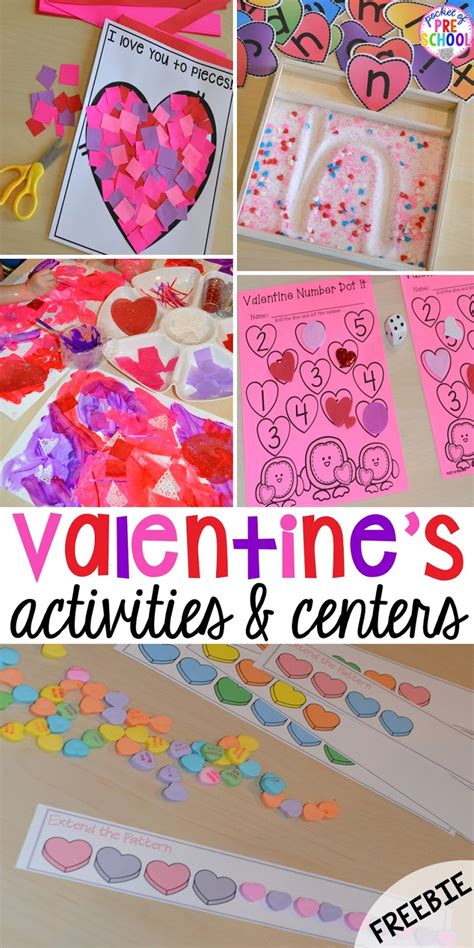 ideas valentines day activities  preschoolers home family