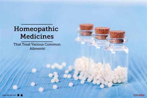 homeopathic medicines  treat  common ailments  dr