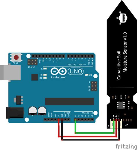 arduino tutorial  capacitive soil moisture sensor