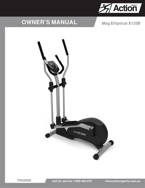 action fitness xb owners manual   manualslib