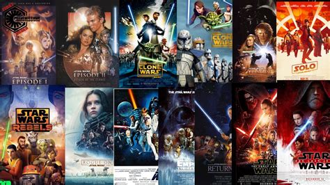 star wars films  tv shows rankedfirst order