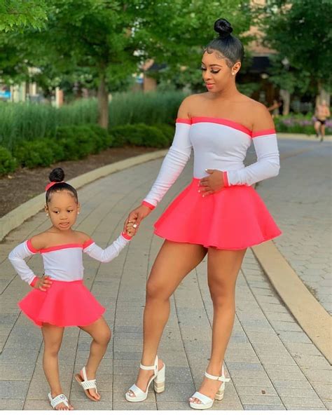 Fashion And Style Hub On Instagram “mummy And Daughter Rocking