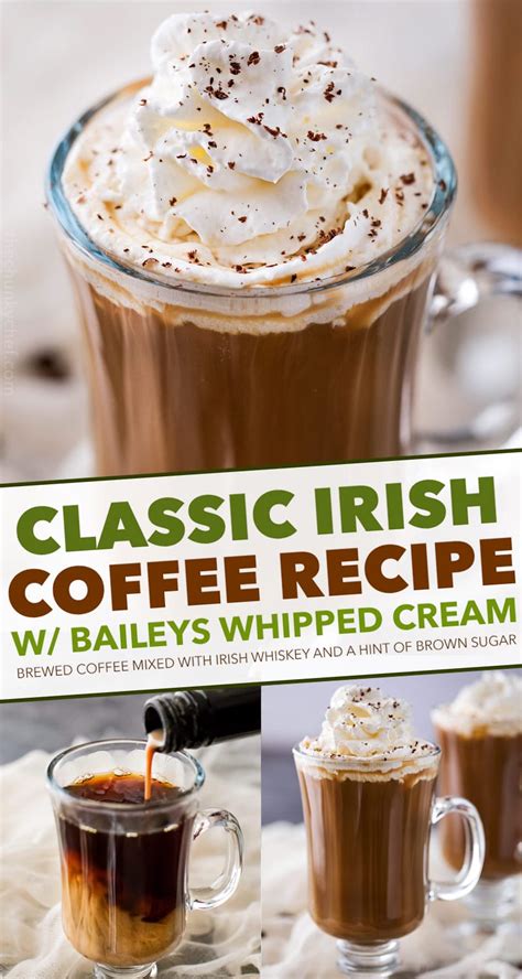 irish coffee  boozy whipped cream  chunky chef