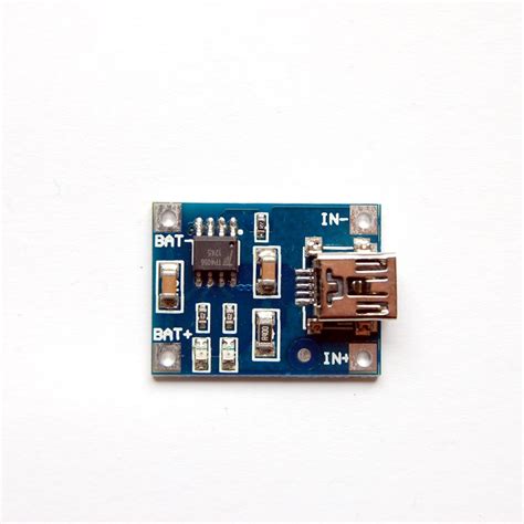 tp lithium battery charging control board mini usb input uugear