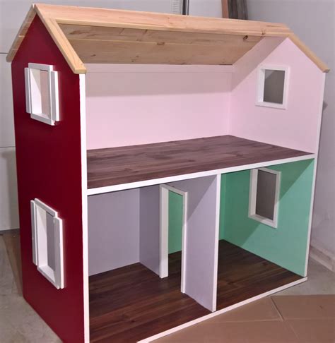 ana white  story american girl dollhouse diy projects doll house plans american girl