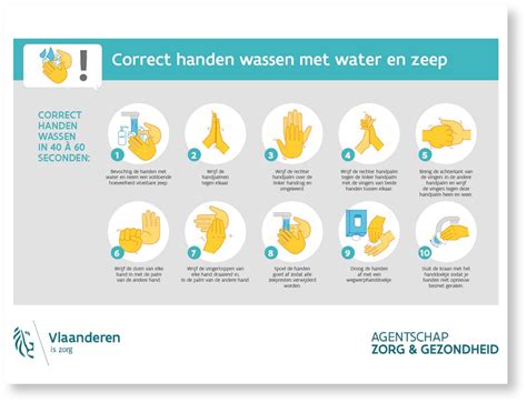 correct handen wassen met water en zeep logo kempen