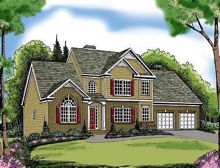 plan gb  bed house plan  vaulted   story ceilings house plans traditional