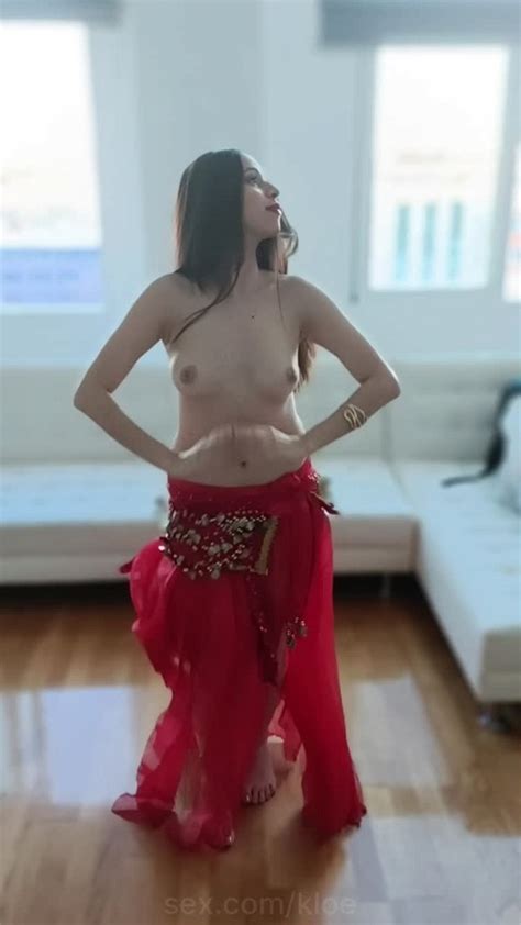 Kloe Would You Rate My Topless Belly Dance 😘 Teen Topless Tits
