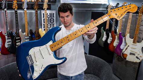 comparing  strat style guitars    youtube